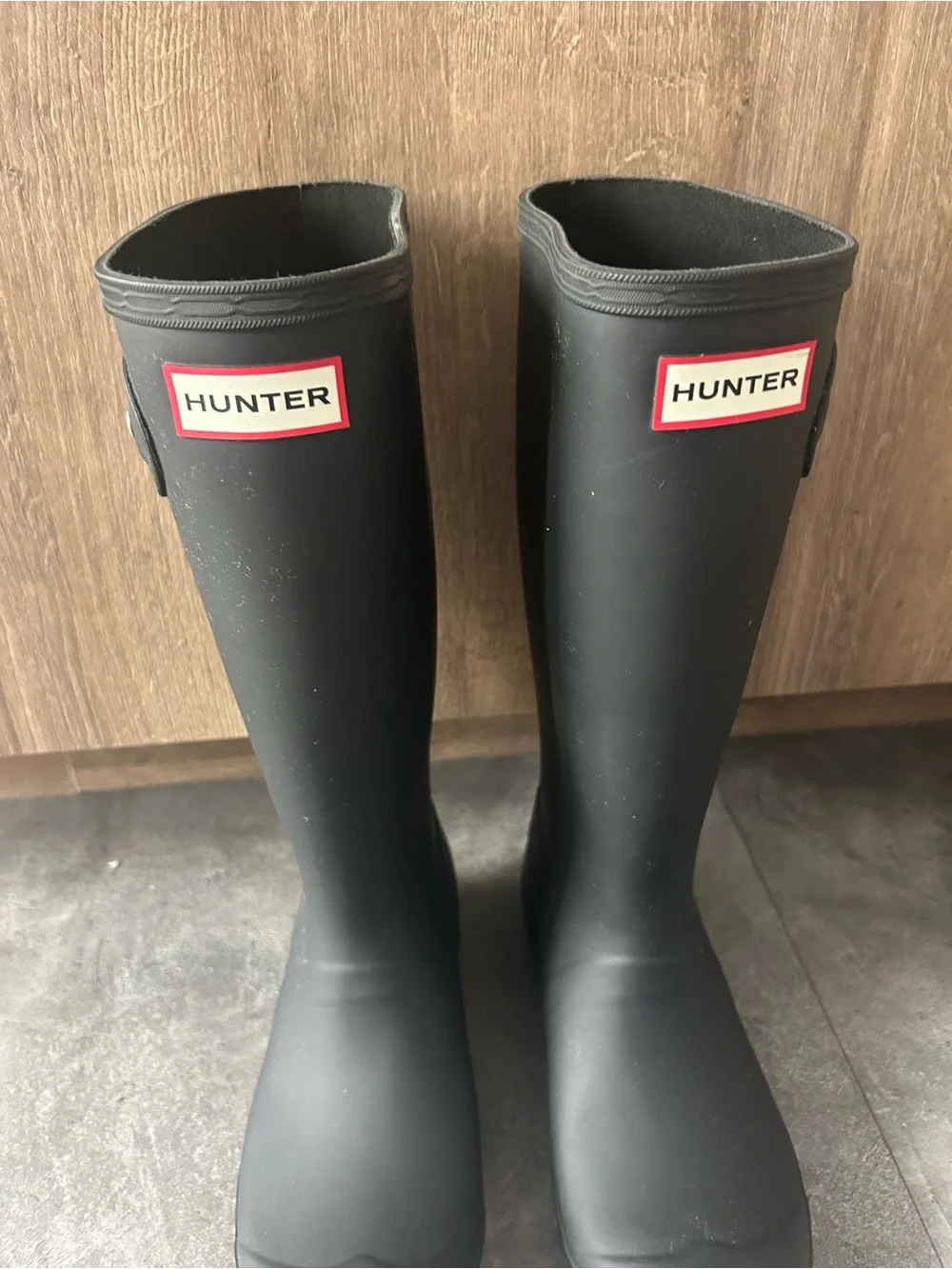 Hunter Tall Black Rain boots Kid’s Size 3.5Y or Women’s Size 5